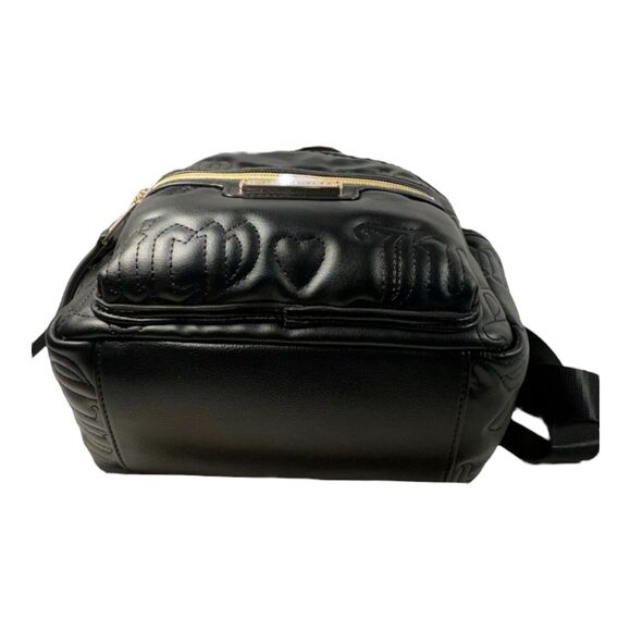 Juicy Couture Bestsellers Rosie Mini Backpack Liquiroce Black Versatile Bag NWT main image 5